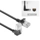 ACT CAT6A U-FTP Patch Cable 0,5m Black DA4900