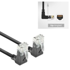 ACT CAT6A U-UTP Patch Cable 2m Black DD6902