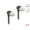 DeLock CAT6A S-FTP Patch Cable 5m Black 80302 DeLock CAT6A S-FTP Patch Cable 5m Black 80302