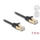 DeLock CAT6A U-FTP Patch Cable 7,5m Black 80329 DeLock CAT6A U-FTP Patch Cable 7,5m Black 80329