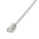 Logilink CAT6A U-FTP Patch Cable 5m Grey CQ9072S Logilink CAT6A U-FTP Patch Cable 5m Grey CQ9072S