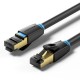 Vention CAT8 S-FTP Patch Cable 3m Black IKABI