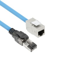 ACT CAT6A S-FTP Patch Cable 25m Blue FB0125