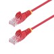 Startech CAT6 U-UTP Patch Cable 0,25m Red N6PAT25CMRDS Startech CAT6 U-UTP Patch Cable 0,25m Red N6PAT25CMRDS