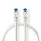 Nedis CAT6 S-FTP Patch Cable 0,5m White CCTB85321AL05 Nedis CAT6 S-FTP Patch Cable 0,5m White CCTB85321AL05
