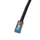 Logilink CAT6a S-FTP Patch Cable 0,5m Black CQ7023S Logilink CAT6a S-FTP Patch Cable 0,5m Black CQ7023S