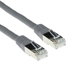 ACT CAT6A S-FTP Patch Cable 0,25m Grey IB4052