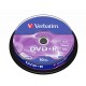 Verbatim DVD+R 4,7Gb 16x Hengeres 10db/csomag (10-es címke) 43498
