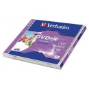 Verbatim DVD+R 4,7Gb 16x Normál tok 1db/csomag (1-es címke) 43508 Verbatim DVD+R 4,7Gb 16x Normál tok 1db/csomag (1-es címke) 43508
