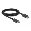 Delock DisplayPort kábel 10K 60 Hz 54 Gbps 2 m 80262 Delock DisplayPort kábel 10K 60 Hz 54 Gbps 2 m 80262