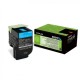 Lexmark 802HC High Cyan toner 80C2HC0 Lexmark 802HC High Cyan toner 80C2HC0