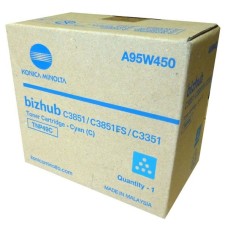 Konica Minolta TNP49C Cyan toner A95W450
