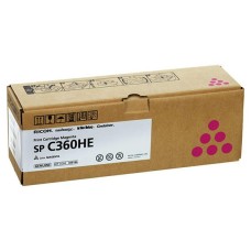 Ricoh SPC360HE Magenta toner 408186 Ricoh SPC360HE Magenta toner 408186