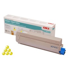 Oki 46490621 Yellow toner 46490621 Oki 46490621 Yellow toner 46490621