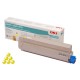 Oki 46490621 Yellow toner 46490621 Oki 46490621 Yellow toner 46490621