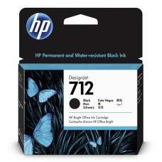 HP 3ED71A (712XL) Black tintapatron 3ED71A