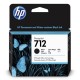 HP 3ED71A (712XL) Black tintapatron 3ED71A