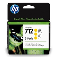 HP 3ED79A (712) Yellow tintapatroncsomag (3pack) 3ED79A
