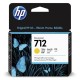 HP 3ED69A (712)  Yellow tintapatron 3ED69A