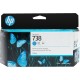 HP 498N5A (738) Cyan tintapatron 498N5A
