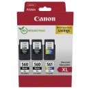 Canon 2xPG-560 XL + CL-561 XL Multipack tintapatron 3712C009 Canon 2xPG-560 XL + CL-561 XL Multipack tintapatron 3712C009