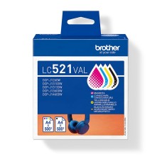 Brother LC-521VAL Multipack tintapatron LC521VAL Brother LC-521VAL Multipack tintapatron LC521VAL