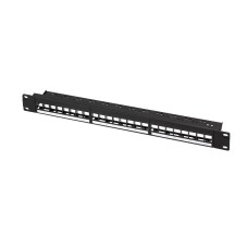 Logilink NK4065 19" patch panel for 24 keystone jacks 1U unloaded Black NK4065 Logilink NK4065 19" patch panel for 24 keystone jacks 1U unloaded Black NK4065
