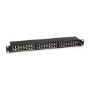 EQuip 48-Port Cat.6 Shielded Patch Panel Black 326449 EQuip 48-Port Cat.6 Shielded Patch Panel Black 326449