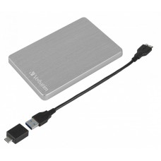 Verbatim 2TB 2,5" USB3.2 Store "n" Go Alu Slim Silver 53666 Verbatim 2TB 2,5" USB3.2 Store "n" Go Alu Slim Silver 53666