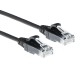 ACT CAT6 U-UTP Patch Cable 0,15m Black DC9930 ACT CAT6 U-UTP Patch Cable 0,15m Black DC9930