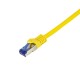 Logilink CAT6A S-FTP Patch Cable 3m Yellow C6A067S Logilink CAT6A S-FTP Patch Cable 3m Yellow C6A067S