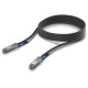 Ubiquiti 100G Direct Attach Cable 3m Black UACC-DAC-QSFP28-3M Ubiquiti 100G Direct Attach Cable 3m Black UACC-DAC-QSFP28-3M
