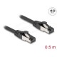 DeLock CAT8.1 S-FTP Patch Cable 0,5m Black 80570 DeLock CAT8.1 S-FTP Patch Cable 0,5m Black 80570