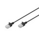 Digitus CAT6 U-UTP Patch Cable 1,5m Black DK-1618-015S-BL Digitus CAT6 U-UTP Patch Cable 1,5m Black DK-1618-015S-BL