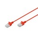 Digitus CAT6 U-UTP Patch Cable 1m Red DK-1618-010S-R Digitus CAT6 U-UTP Patch Cable 1m Red DK-1618-010S-R