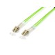 EQuip LC to LC Fiber Optic Patch Cable 2m Green 255712 EQuip LC to LC Fiber Optic Patch Cable 2m Green 255712