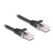 DeLock CAT5e U-UTP Patch Cable 1m Black 87992