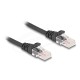 DeLock CAT5e U-UTP Patch Cable 1m Black 87992 DeLock CAT5e U-UTP Patch Cable 1m Black 87992