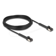 DeLock CAT6A U-FTP Patch Cable 5m Black 80937