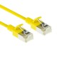 ACT CAT6A S-FTP Patch Cable 0,25m Yellow DB7852 ACT CAT6A S-FTP Patch Cable 0,25m Yellow DB7852