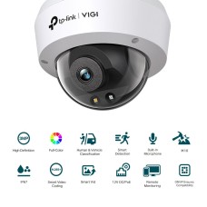TP-Link VIGI C230 (4mm) 3MP Full-Color Dome Network Camera VIGIC230-4