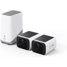 ANKER Eufy SoloCam S220 + HomeBase3 2K Solar Panel WiFi Set E8134328 ANKER Eufy SoloCam S220 + HomeBase3 2K Solar Panel WiFi Set E8134328