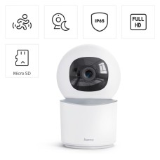 Hama Okos Wi-Fi Belt&eacute;ri Kamera FHD White 00176652