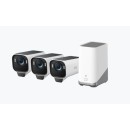 ANKER EUFYCAM S3 Pro Biztonsági Kamera Rendszer 3+1 T88933W1
