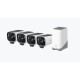 ANKER EUFYCAM S3 Pro Biztonsági Kamera Rendszer 4+1 T88943W1 ANKER EUFYCAM S3 Pro Biztonsági Kamera Rendszer 4+1 T88943W1