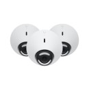 Ubiquiti UniFi UVC-G5-Dome Indoor 2K Camera White (3-Pack) UVC-G5-DOME-3