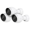 Ubiquiti UniFi UVC-G5-Bullet Indoor/Outdoor 2K HD PoE Camera White 3-pack UVC-G5-BULLET-3
