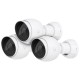 Ubiquiti UniFi UVC-G5-Bullet Indoor/Outdoor 2K HD PoE Camera White 3-pack UVC-G5-BULLET-3 Ubiquiti UniFi UVC-G5-Bullet Indoor/Outdoor 2K HD PoE Camera White 3-pack UVC-G5-BULLET-3