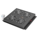 Digitus Roof vent. unit, Unique network and Dynamic Basic DN-19 FAN-4-B-N Digitus Roof vent. unit, Unique network and Dynamic Basic DN-19 FAN-4-B-N