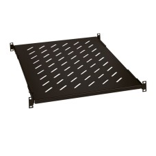 Legrand Rackszekr&eacute;ny polc 19" 1U fix 600mm m&eacute;ly Black 646505